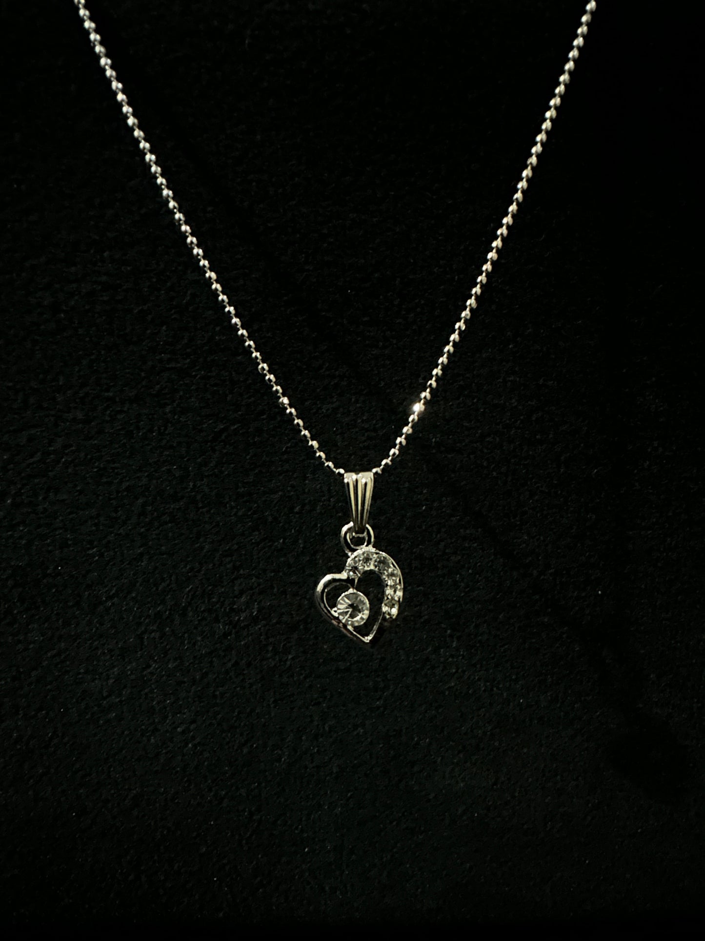 Eternal Love Silver Heart Pendant β Graceful & Meaningful