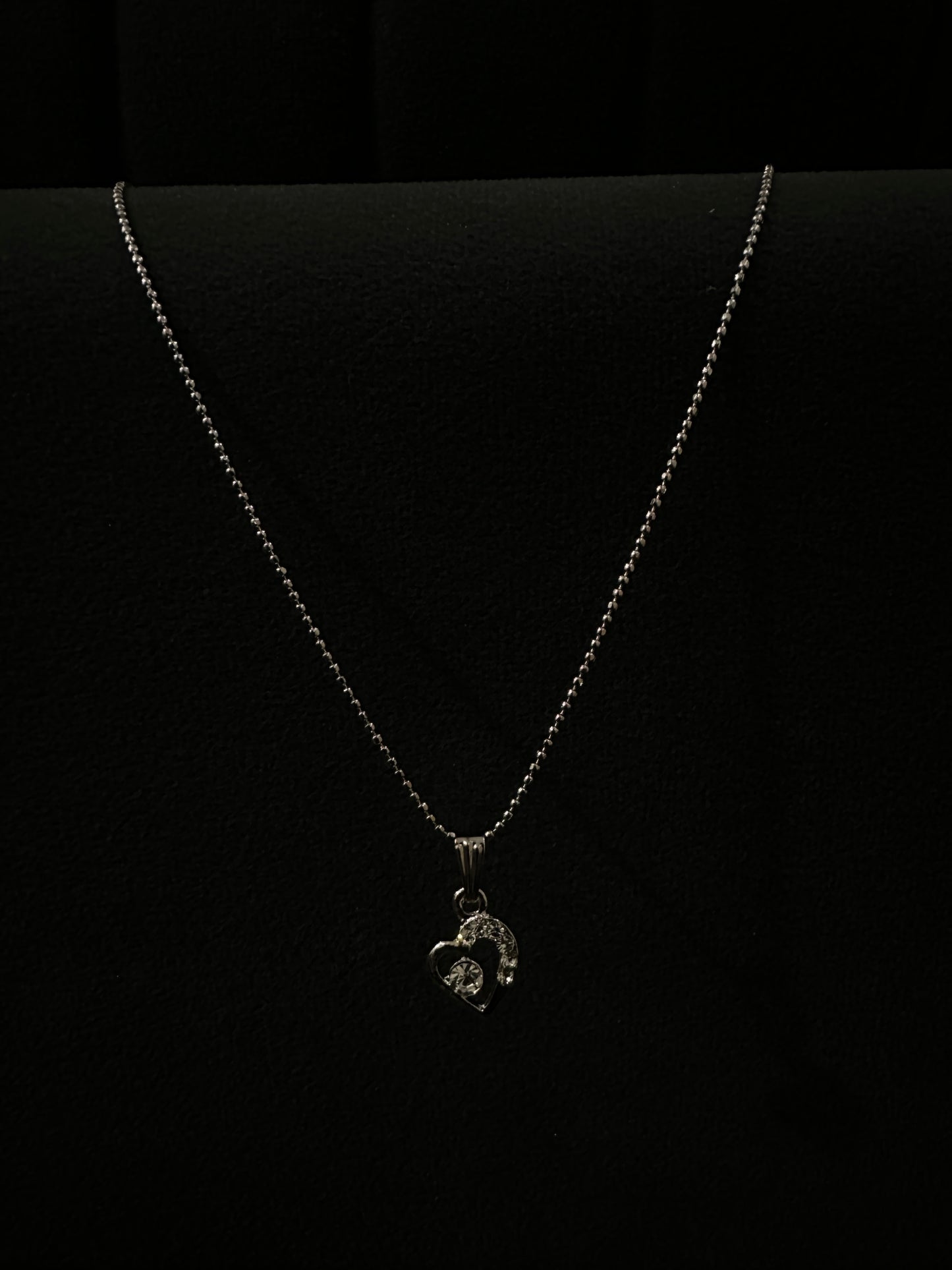 Eternal Love Silver Heart Pendant β Graceful & Meaningful