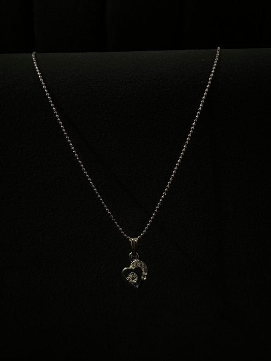 Eternal Love Silver Heart Pendant β Graceful & Meaningful