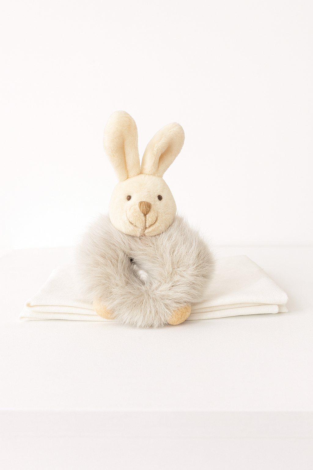 Snow Bunny Scrunchie ❄️